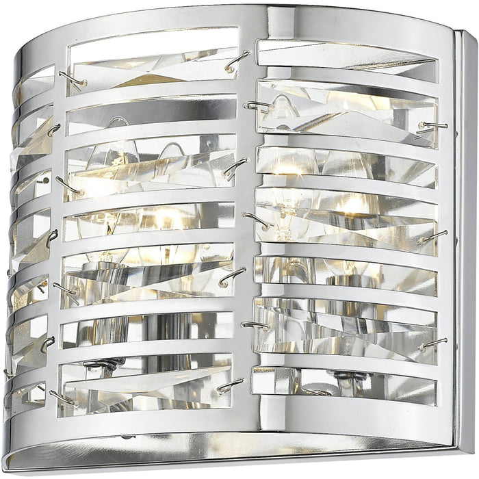 Cronise Chrome Wall Sconce | theLightShop