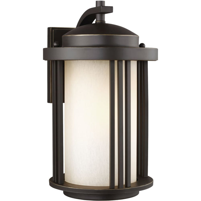 Crowell Antique Bronze Outdoor Wall Lantern - Outdoor Wall Sconce