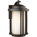 Crowell Antique Bronze Outdoor Wall Lantern - Outdoor Wall Sconce