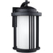 Crowell Black Outdoor Wall Lantern - Outdoor Wall Sconce