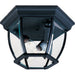 Crown Hill Black Outdoor Flush Mount - Outdoor Flush Mount