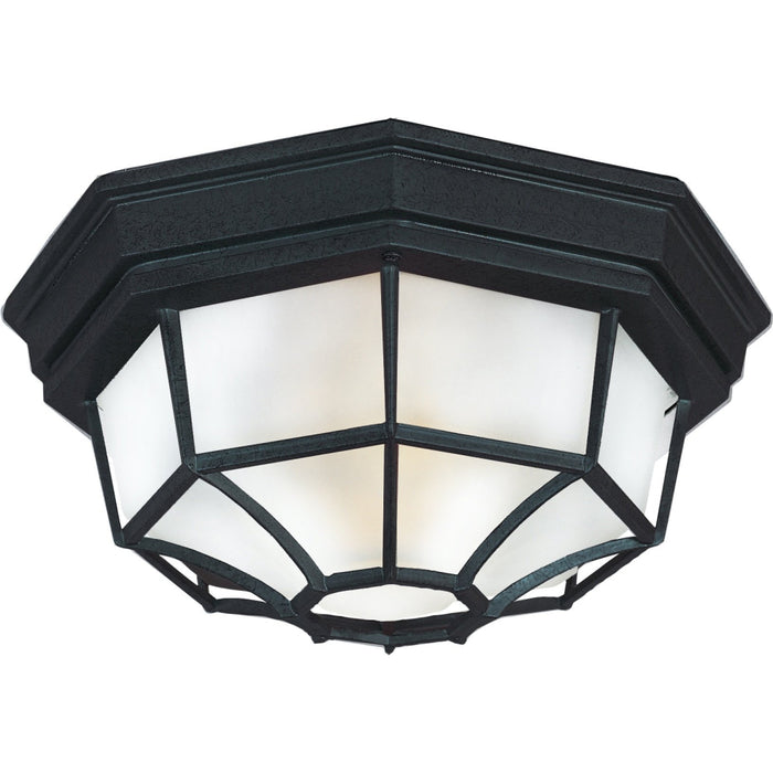 Crown Hill Black Outdoor Flush Mount - Outdoor Flush Mount