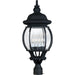 Crown Hill Black Outdoor Pole/Post Mount - Outdoor Pole/Post Mount