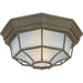 Crown Hill Rust Patina Outdoor Flush Mount - Outdoor Flush Mount