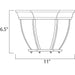 Crown Hill White Outdoor Flush Mount - Outdoor Flush Mount