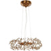 Crystal Garden Gold Leaf Multi-Light Pendant - Pendants