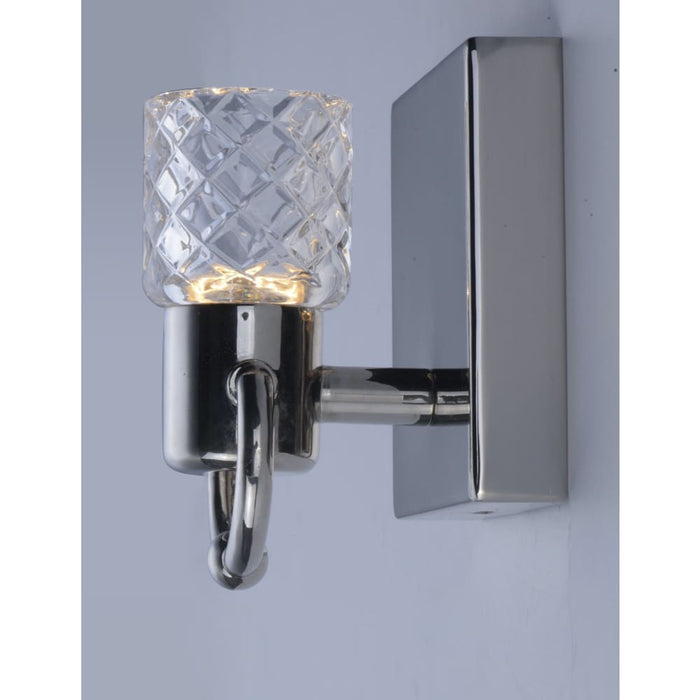 Crystol Polished Nickel LED Wall Sconce - Wall Sconce