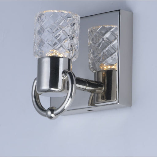 Crystol Polished Nickel LED Wall Sconce - Wall Sconce