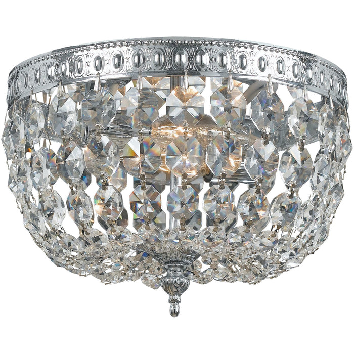 Crystorama 2 Light Spectra Polished Chrome Ceiling Mount - Ceiling Mount