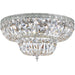 Crystorama 4 Light Clear Spectra Polished Chrome Ceiling Mount - Ceiling Mount