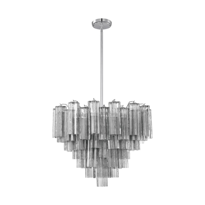 Crystorama Addis Polished Chrome 12 Light Chandelier ADD-312-CH-SM - Chandeliers