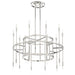 Crystorama Aries Polished Nickel 20 Light Chandelier ARS-B4020-PN - Chandeliers