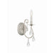 Crystorama Ashton Olde Silver 1 Light Wall Sconce 5011-OS-CL-S - Wall Sconces