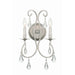 Crystorama Ashton Olde Silver 2 Light Wall Sconce 5012-OS-CL-S - Wall Sconces