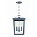 Crystorama Belmont Graphite 3 Light Outdoor Pendant BEL-A8065-GE - Outdoor Pendants
