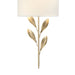 Crystorama Broche Antique Gold 2 Light Wall Sconce 501-GA - Wall Sconces