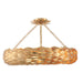 Crystorama Broche Antique Gold 6 Light Pendant 536-GA_CEILING - Pendants