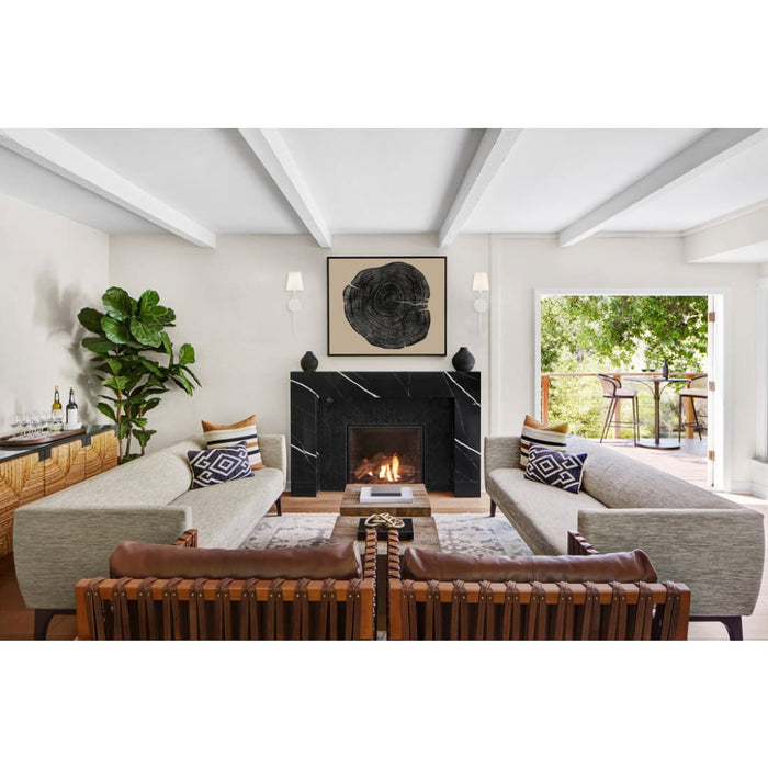 Crystorama Broche Matte White 1 Light Wall Sconce 531-MT - Wall Sconces