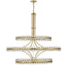 Crystorama Clover Aged Brass 24 Light Chandelier CLO-8000-AG - Chandeliers