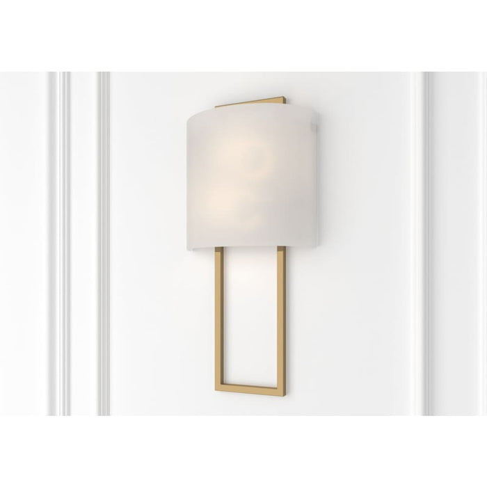 Crystorama Fremont Vibrant Gold 2 Light Wall Sconce FRE-422-VG - Wall Sconces