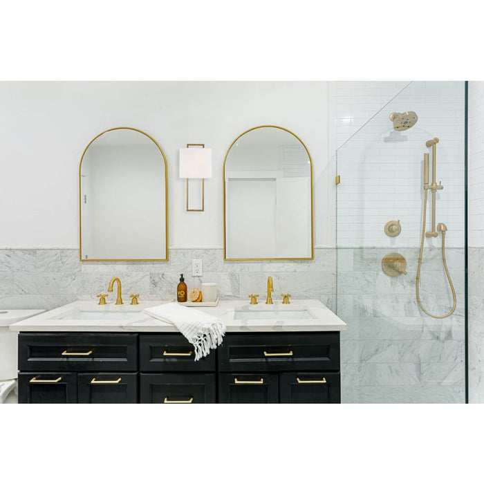 Crystorama Fremont Vibrant Gold 2 Light Wall Sconce FRE-422-VG - Wall Sconces