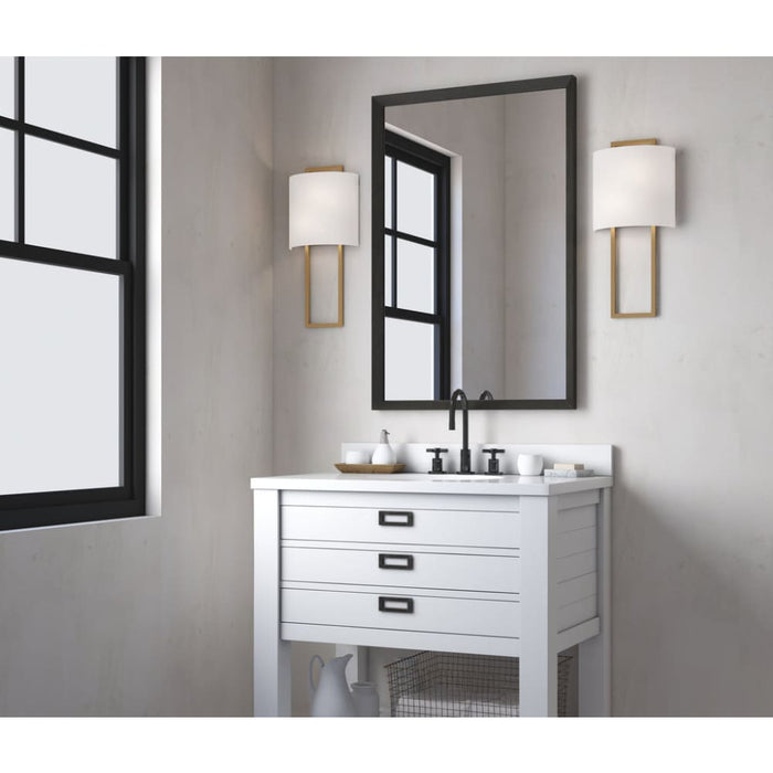 Crystorama Fremont Vibrant Gold 2 Light Wall Sconce FRE-422-VG - Wall Sconces