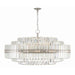 Crystorama Hayes Polished Nickel 32 Light Chandelier HAY-1409-PN - Chandeliers