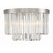 Crystorama Hayes Polished Nickel 4 Light Flushmount HAY-1400-PN - Flushmounts