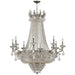 Crystorama Majestic Historic Brass 20 Light Chandelier 1488-HB-CL-S - Chandeliers