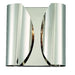 Crystorama Monique Polished Nickel 2 Light Wall Sconce MOQ-A3692-PN - Wall Sconces