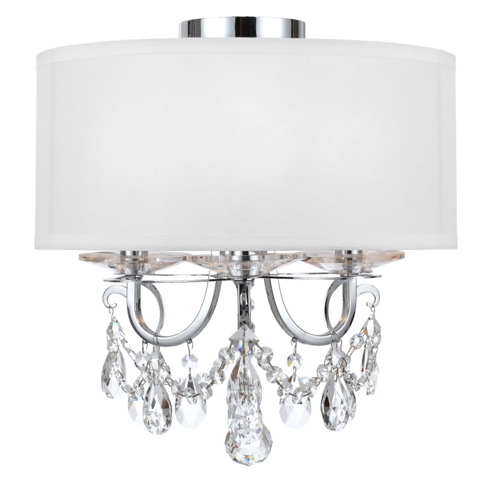 Crystorama Othello Polished Chrome 3 Light Semi-Flushmount 6623-CH-CL-MWP_CEILING - Semi-Flushmounts