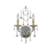 Crystorama Paris Market Silver Leaf 2 Light Wall Sconce 4612-SL - Wall Sconces