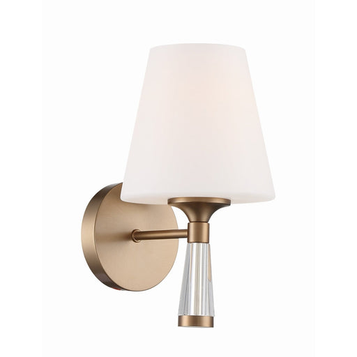 Crystorama Ramsey Vibrant Gold 1 Light Wall Sconce RAM-A3401-VG - Wall Sconces