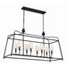 Crystorama Sylvan Black Forged 8 Light Chandelier 2249-BF - Chandeliers