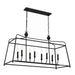Crystorama Sylvan Black Forged 8 Light Chandelier 2249-BF_NOSHADE - Chandeliers