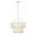 Crystorama Tiana Matte White 1 Light Pendant TIA-7100-MT - Pendants