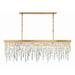 Crystorama Winfield Antique Gold 6 Light Chandelier WIN-217-GA-CL-MWP - Chandeliers