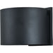 Curve Black LED Outdoor Wall Sconce - Outdoor Wall Sconce