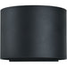 Curve Black LED Outdoor Wall Sconce - Outdoor Wall Sconce