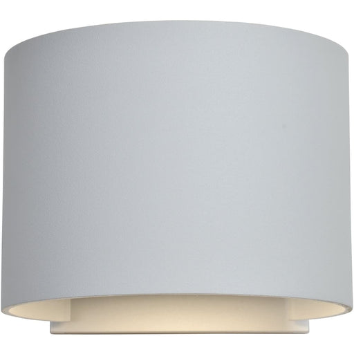 Curve White LED Outdoor Wall Sconce - Outdoor Wall Sconce