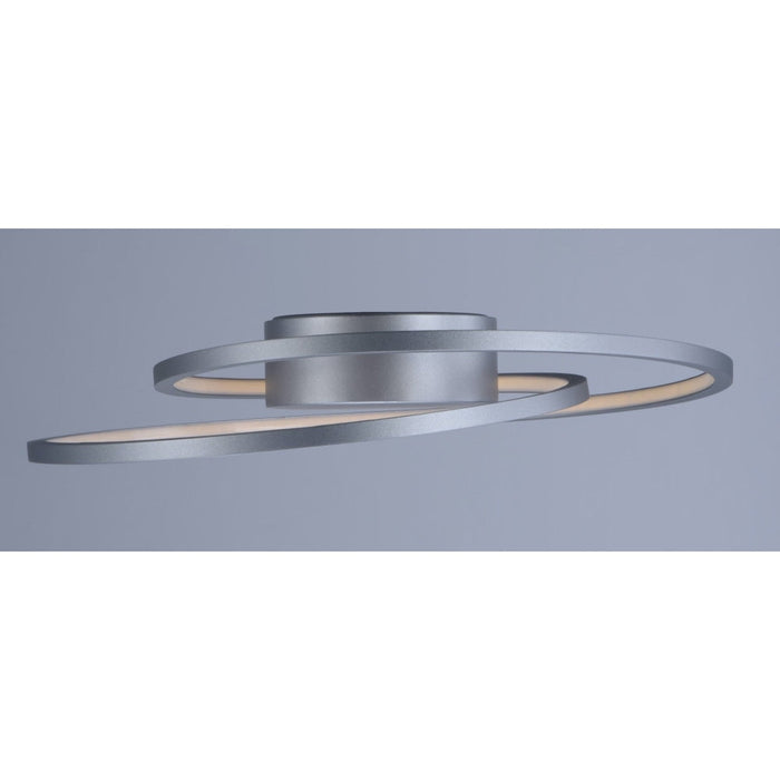 Cycle Matte Silver LED Flush Mount - Flushmounts