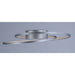 Cycle Matte Silver LED Flush Mount - Flushmounts