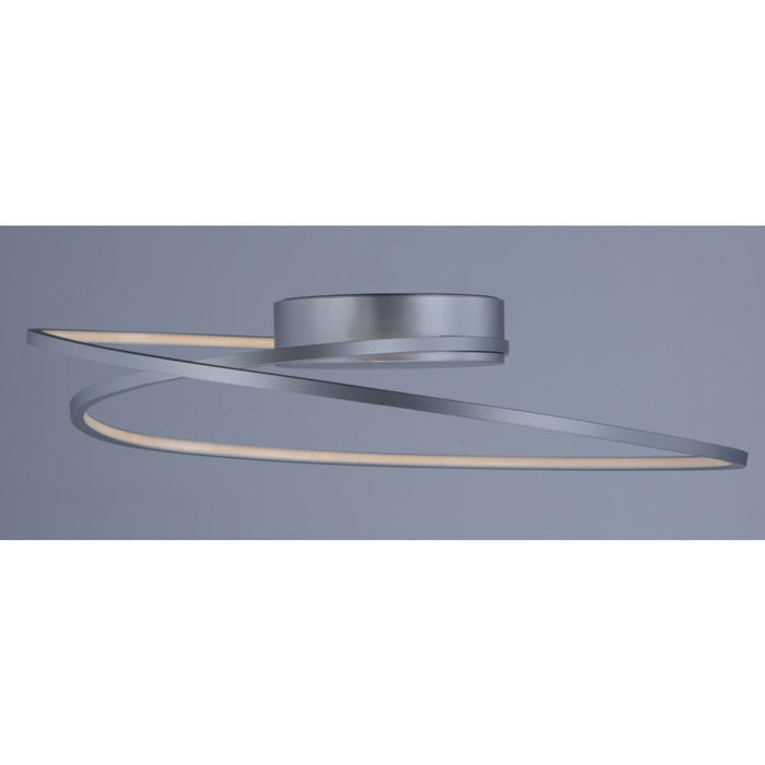 Cycle Matte Silver LED Flush Mount - Flushmounts