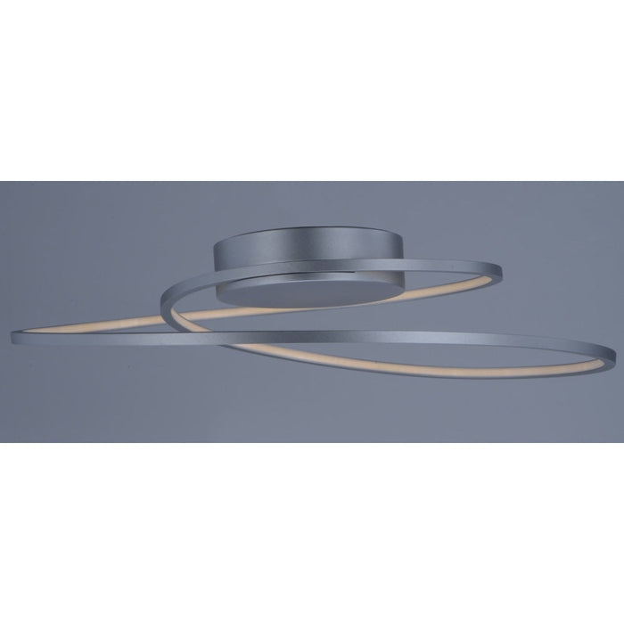 Cycle Matte Silver LED Flush Mount - Flushmounts