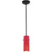 Cylinder Oil Rubbed Bronze LED Pendant - Pendants