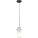 Cylinder Oil Rubbed Bronze Pendant - Pendants