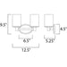 Cylinder Satin Nickel Bath Vanity - Bath Vanity