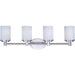 Cylinder Satin Nickel Bath Vanity - Bath Vanity