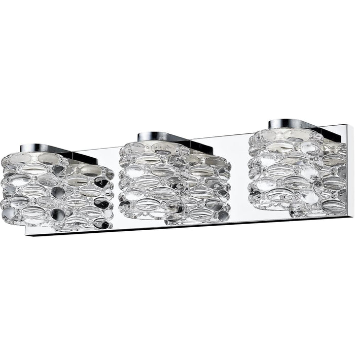 Dawson Chrome LED Vanity | theLightShop
