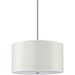 Dayna Shade Pendants Brushed Nickel Pendant - Pendants